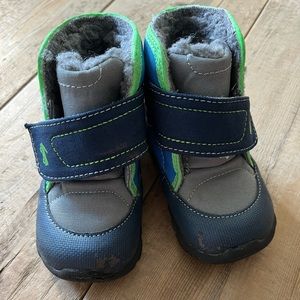 See Kai Run Basics Toddler Blake Winter Boots - Blue - SZ 7 with Box